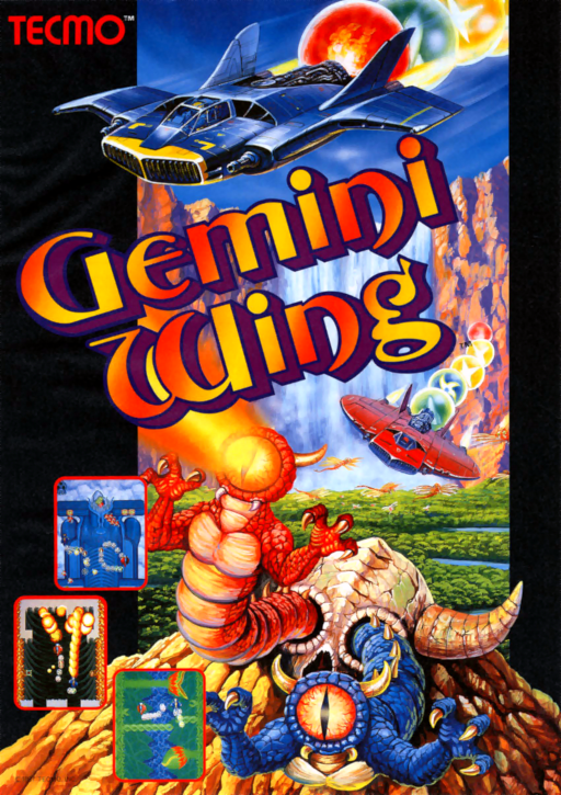 Gemini Wing (World) Arcade Game Cover